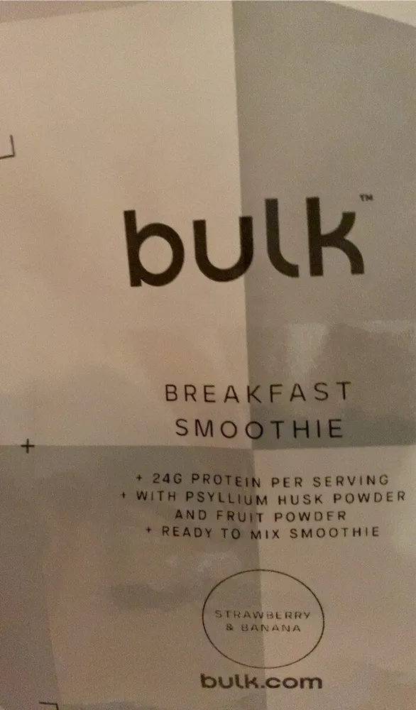 Breakfast smoothie