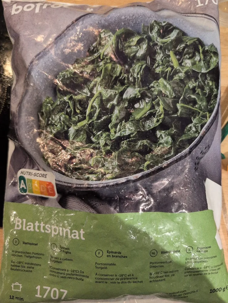 Blattspinat