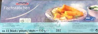 Battonets de poisson pané