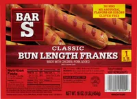 Classic Bun Length Hotdogs Franks
