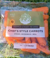 Chef's style carrots