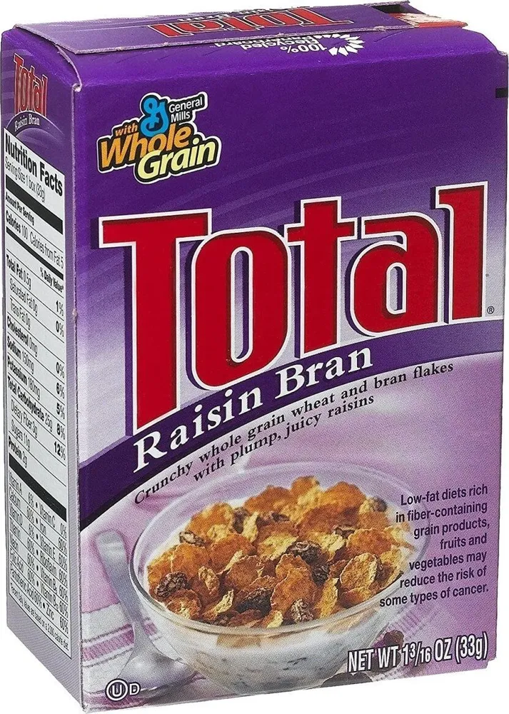 Total raisin bran cereal