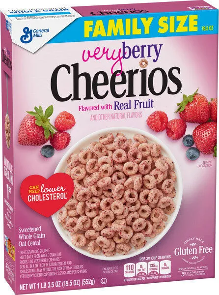 General mills sweetened whole grain oat cereal