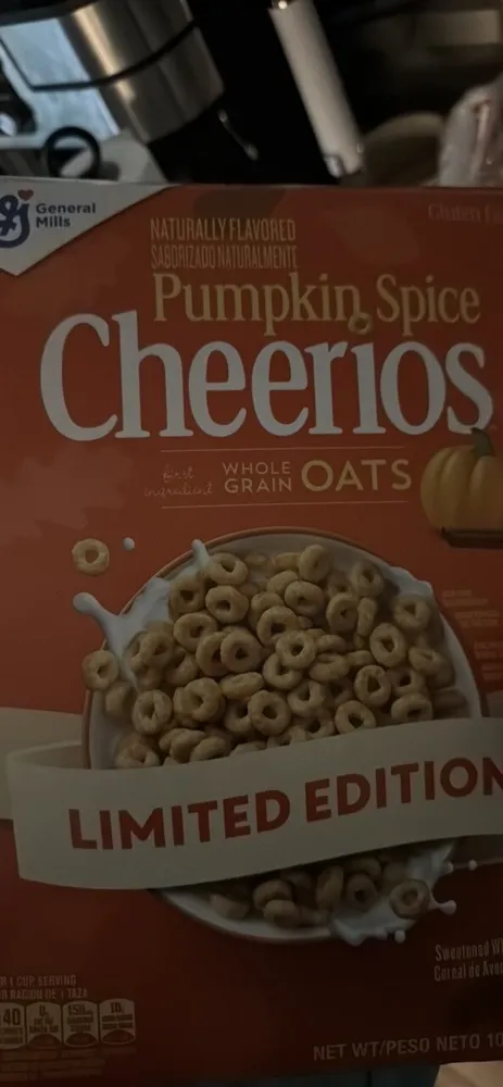 Pumpkin Spice Cheerios