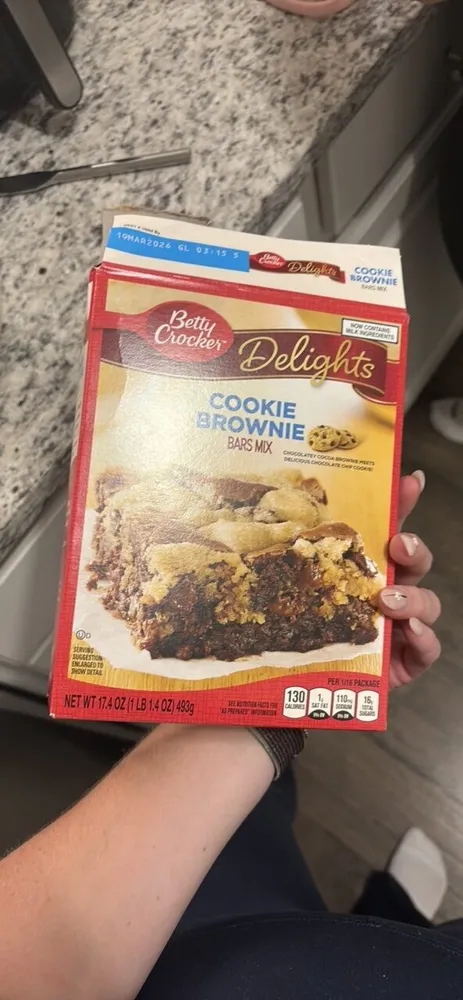 COOKIE BROWNIE BARS MIX