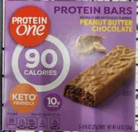 Protein One Protein Bars Peanut Butter Chocolate