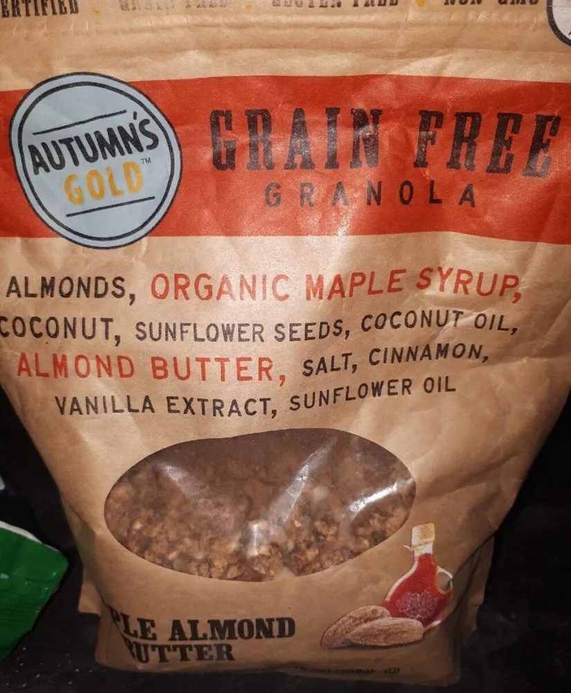 Grain Free Granola Maple Almond Butter