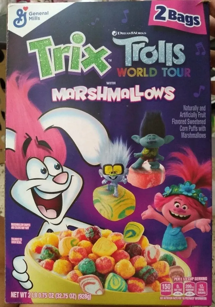 Trolls World Tour Trix with Marshmallows