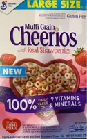 Multi Grain Cherios with Real Strawberries
