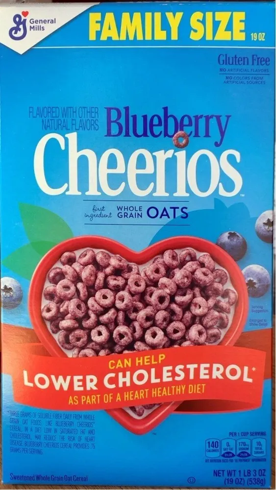 Blueberry Cheerios