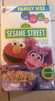 Sesame Street Lightly Sweetened Cereal made with whole grains