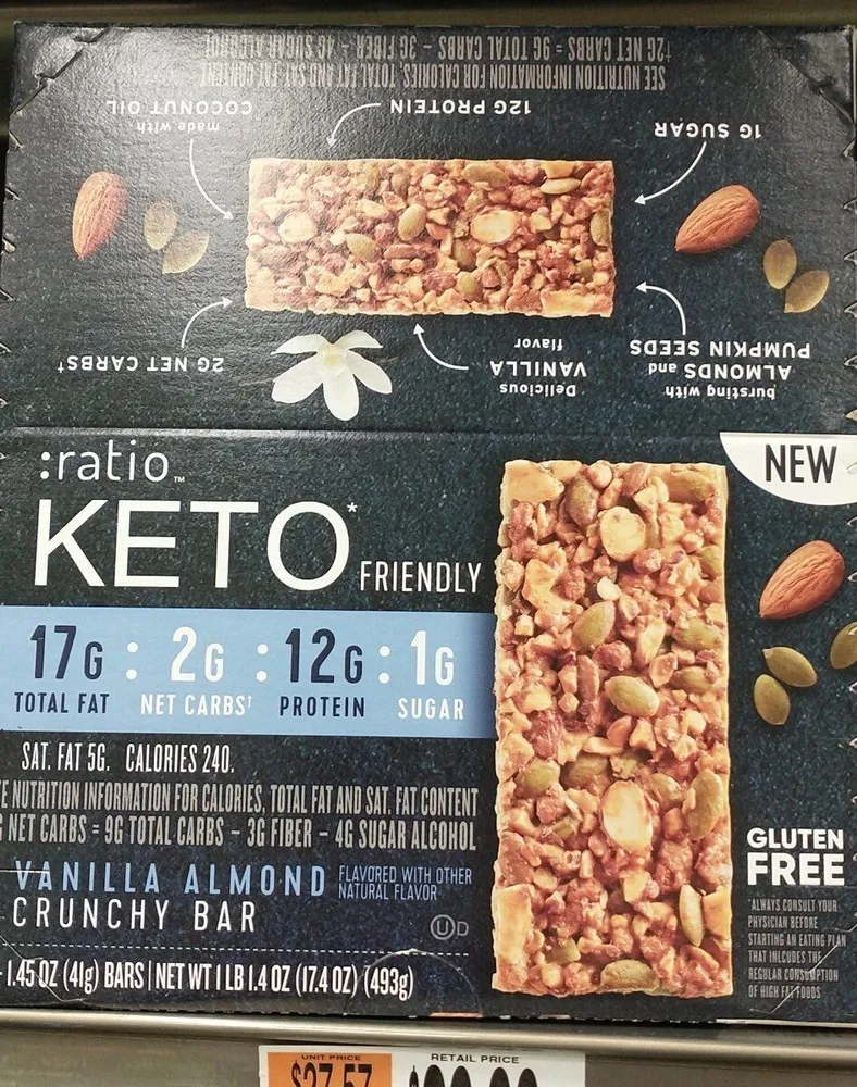 Vanilla Almond Crunchy Bar