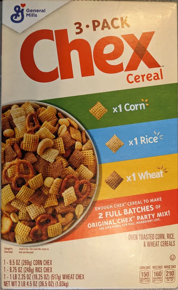 Chex Cereal 3 Pack