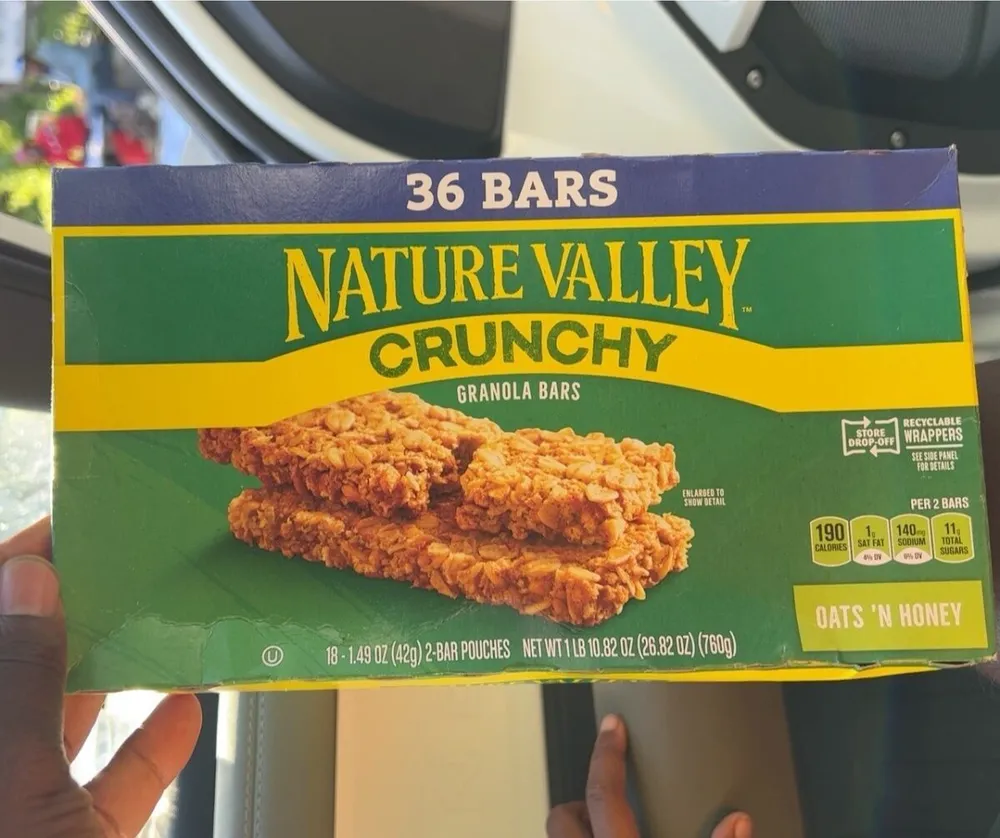 Crunchy Granola Bars Oats 'N Honey