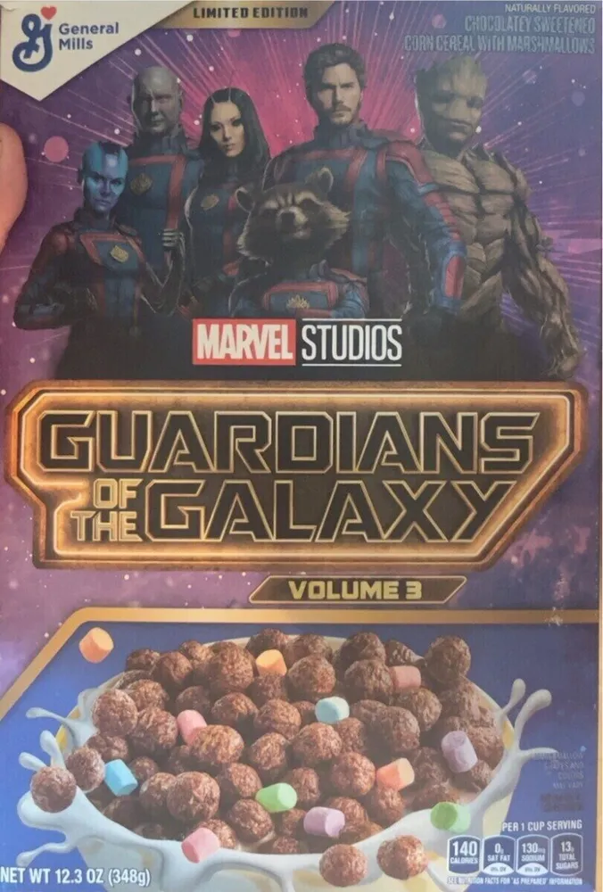Guardians of the Galaxy Vol. 3 Cereal