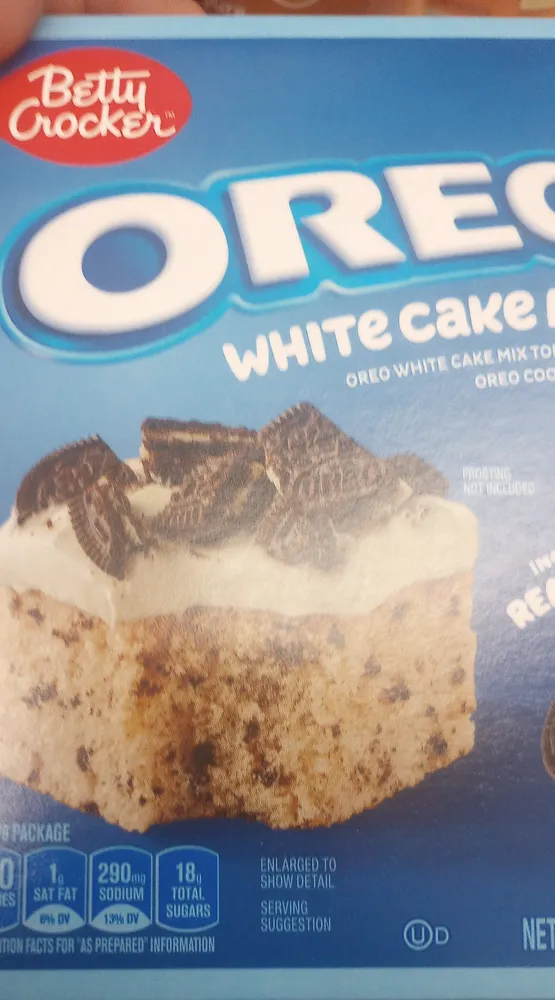 Oreo White Cake Mix