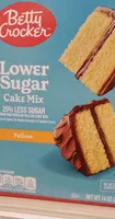Lower Sugar Cake Mix