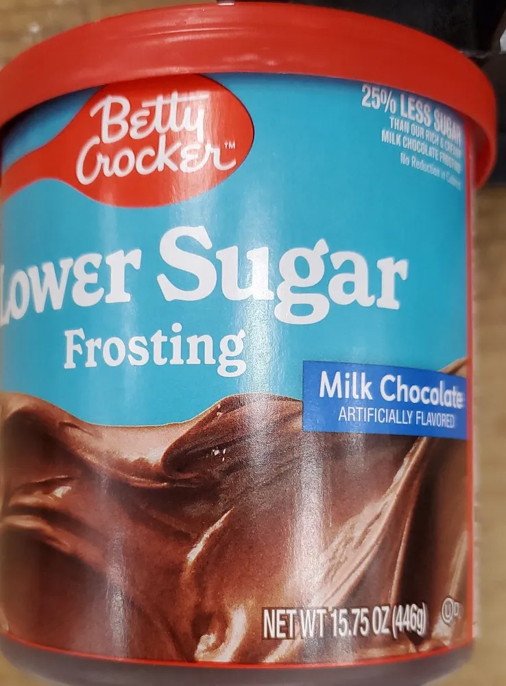 Lower Sugar Milk Chocolate Frosting