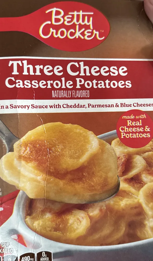 Three cheese casserole potatoes