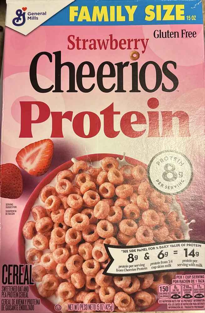 Strawberry Cheerios Protein