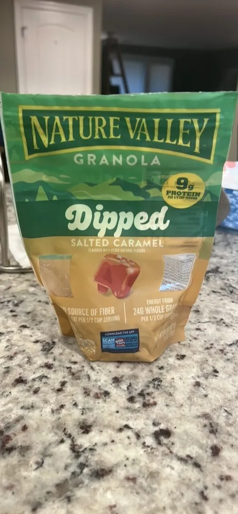 Dipped Salted Caramel Granola
