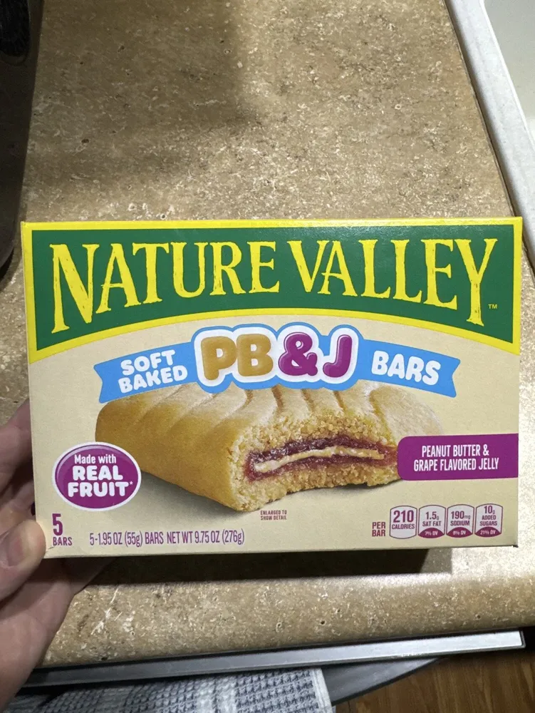 Soft Baked PB&J Bar
