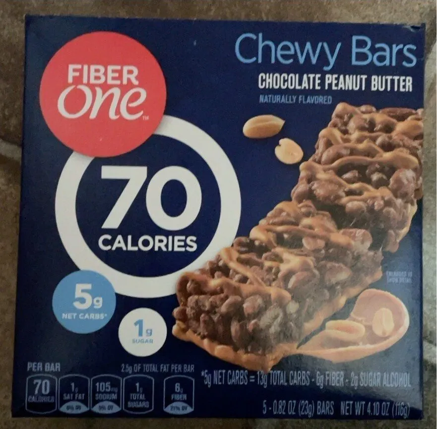 General mills calorie chocolate peanut butter chewy bars
