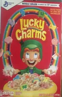 Lucky charms frosted toasted oat cereal with