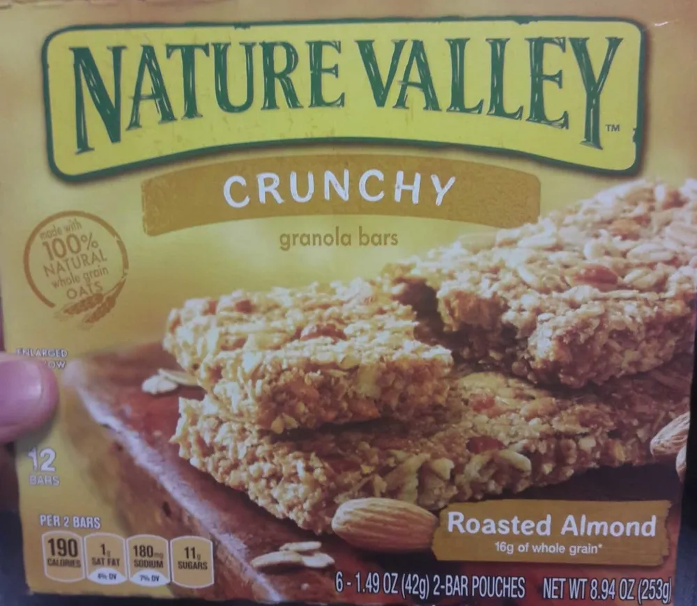 Crunchy Granola Bars Crunchy Roasted Almond