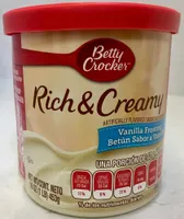 Rich & creamy vanilla frosting