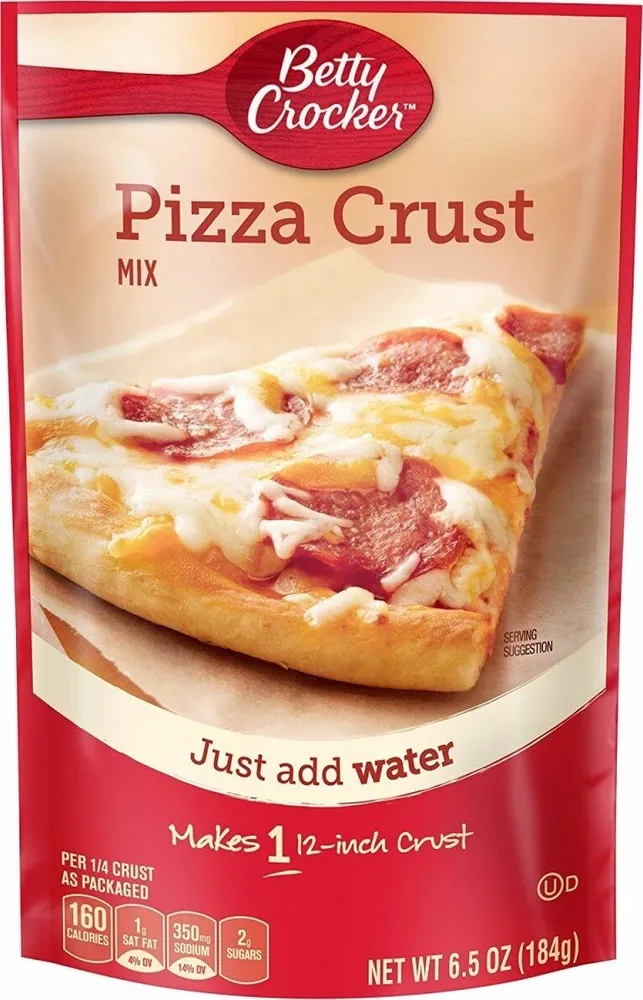 Inch pizza crust mix