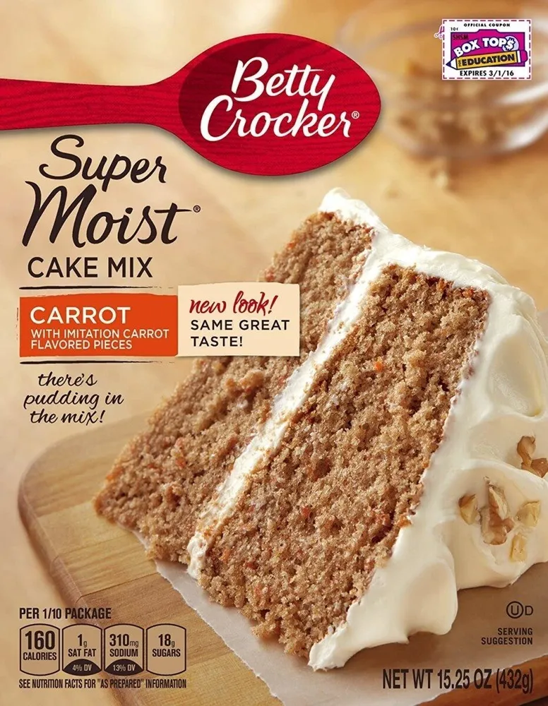 General mills carrot cake