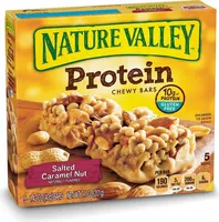Salted Caramel Nut Chewy Bars