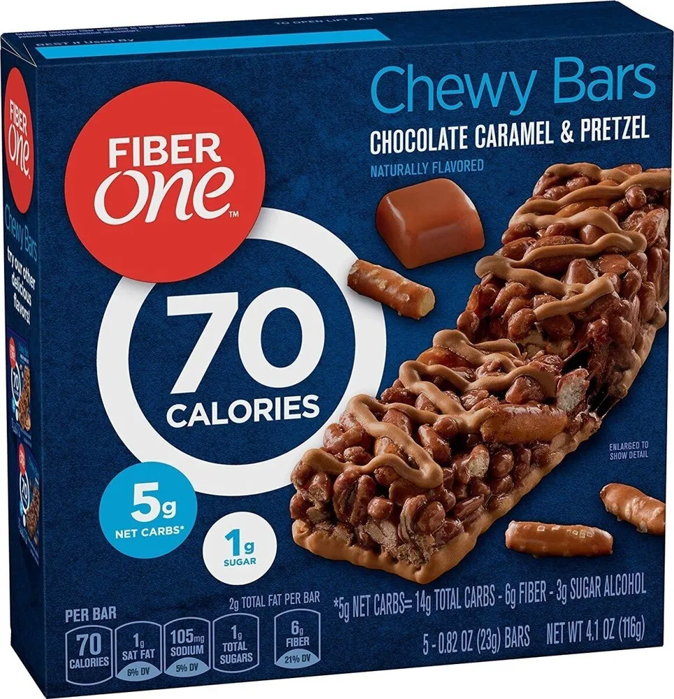 chocolate caramel and pretzel bars