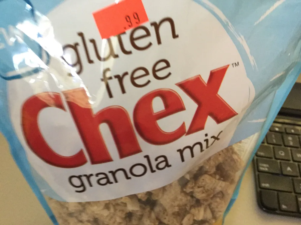 Gluten free chex granola mix