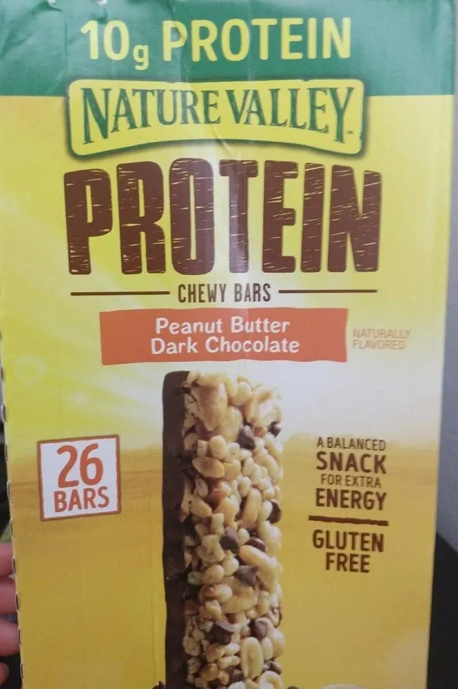 Peanut Butter Dark Chocolate Protein Chewy Bar