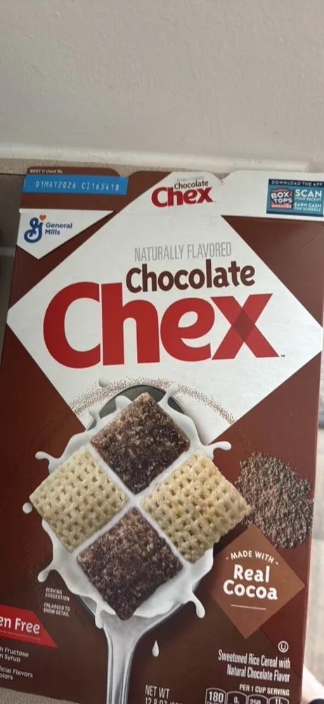 Sweetened Rice Cereal with Natural Chocolate Flavor