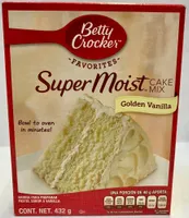 Super moist cake mix golden vanilla