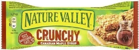 Crunchy Canadian Maple Syrup Cereal Bar
