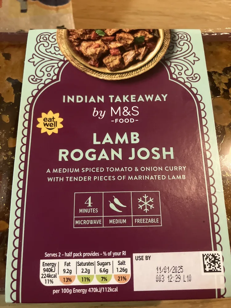 Lamb rogan josh