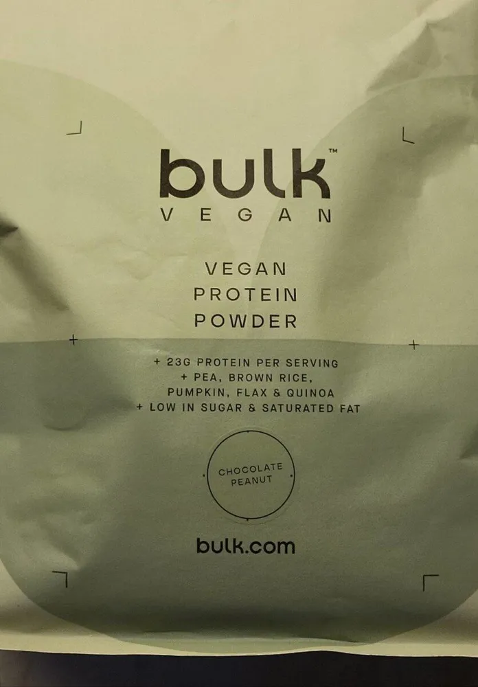 Vegan Protein Powder chocolate peanut