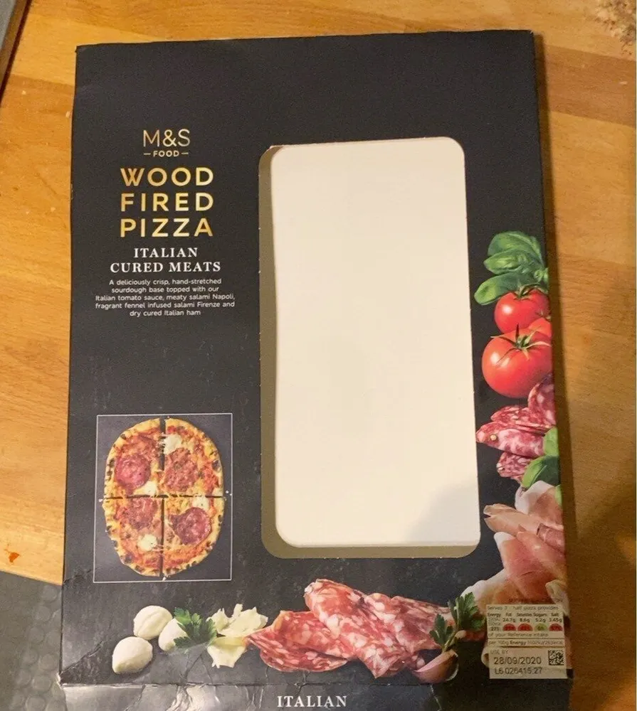 Wood fired pizza