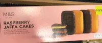 Raspberry jaffa cakes