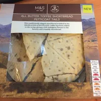All butter toffee shortbread petticoat tails