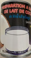 Préparation à base de lait de coco