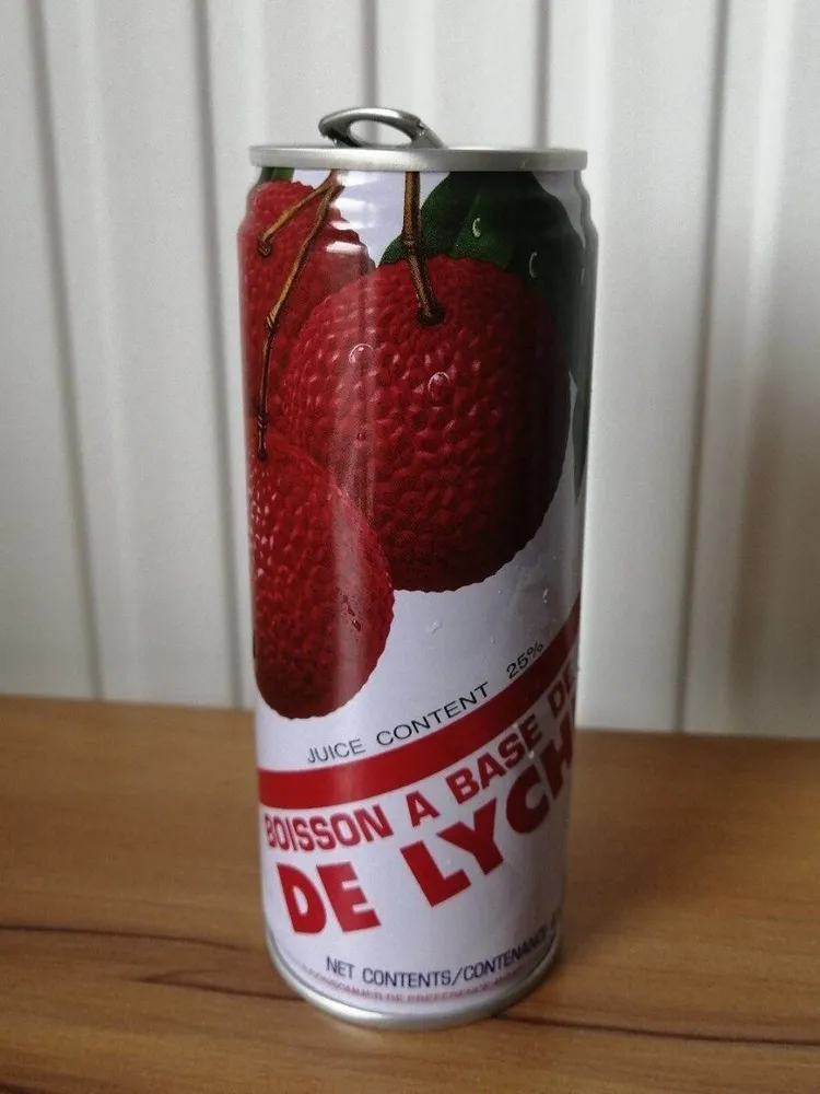 Boisson à base de jus de lychee