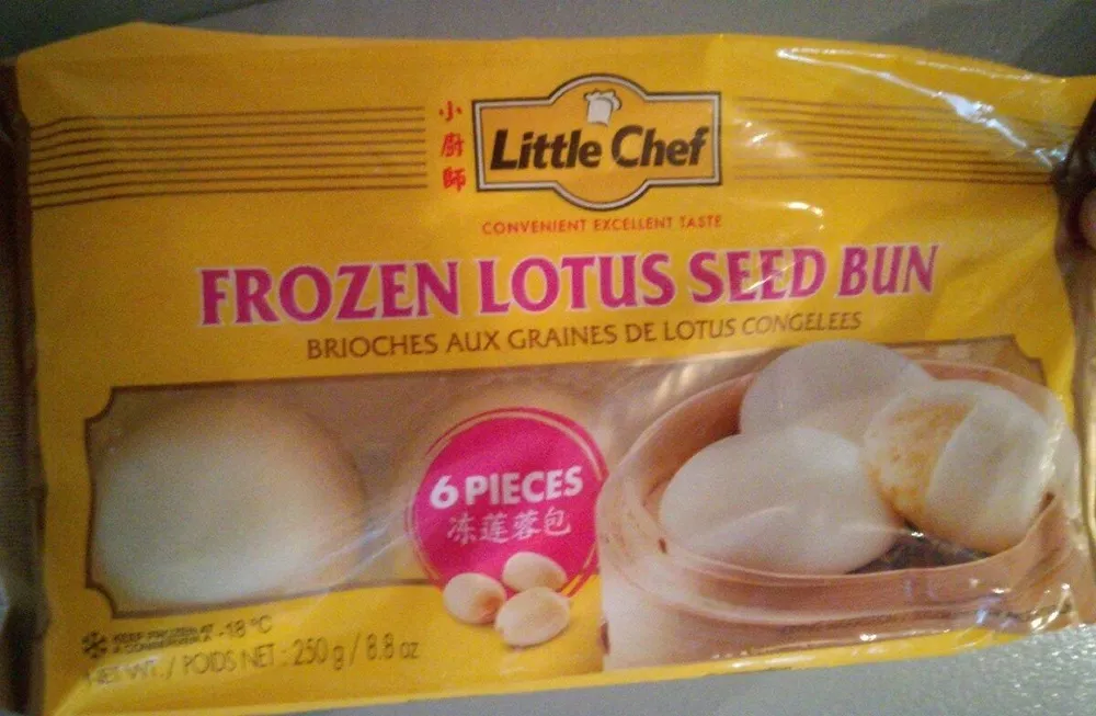 Frozen lotus seed bun