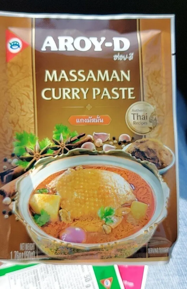 Massaman curry paste