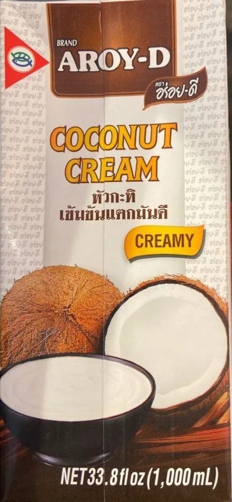 Crème de noix de coco