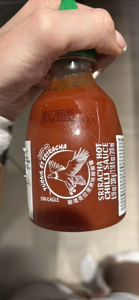 Salsa chili sriracha